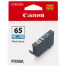 Cartuccia canon cli-65pc foto 12.6ml ciano [4220c001]