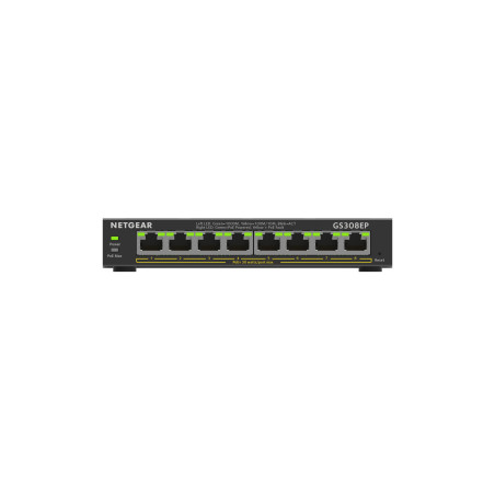 Switch netgear 10/100/1000 gs308ep 8p [gs308ep-100pes]