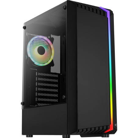 Case aerocool bionic-g v2 tg nero atx [accm-pv34113.11]