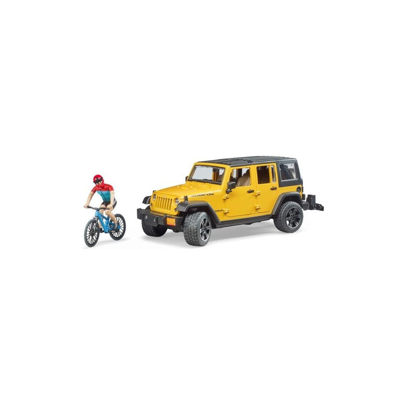 Automodello jeep wrangler rubicon - bruder [02543]