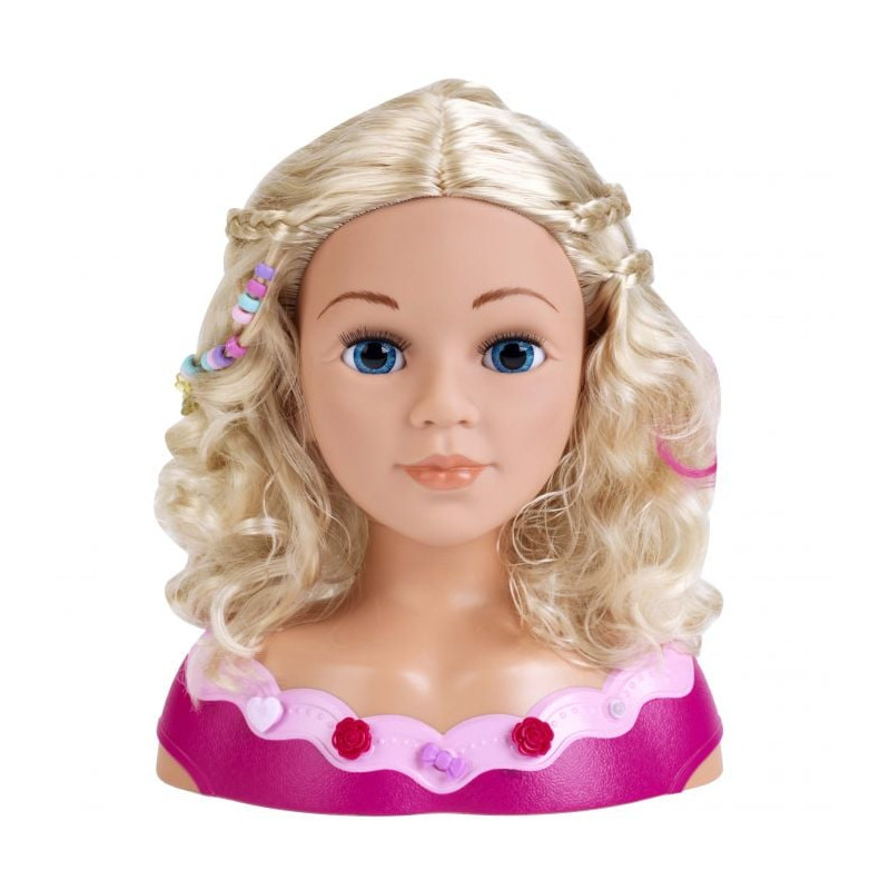 Theo klein - principessa coralie testa per lo styling e il trucco