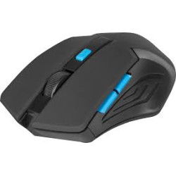 Mouse defender accura mm-275 rf nero blu 1600dpi 6p [52275]
