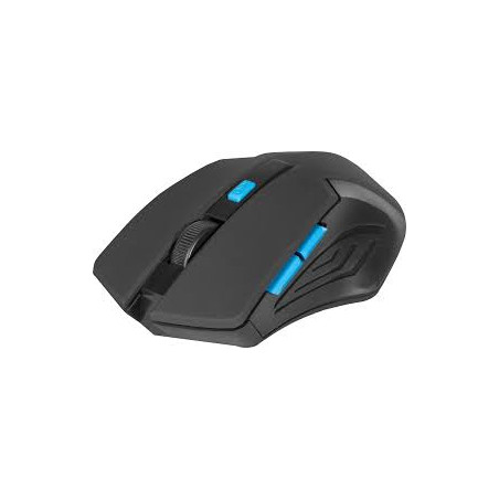 Mouse defender accura mm-275 rf nero blu 1600dpi 6p [52275]