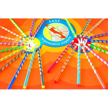 Astuccio 12 pastelli colorati easycolor per destrorsi stabilo [332/12]