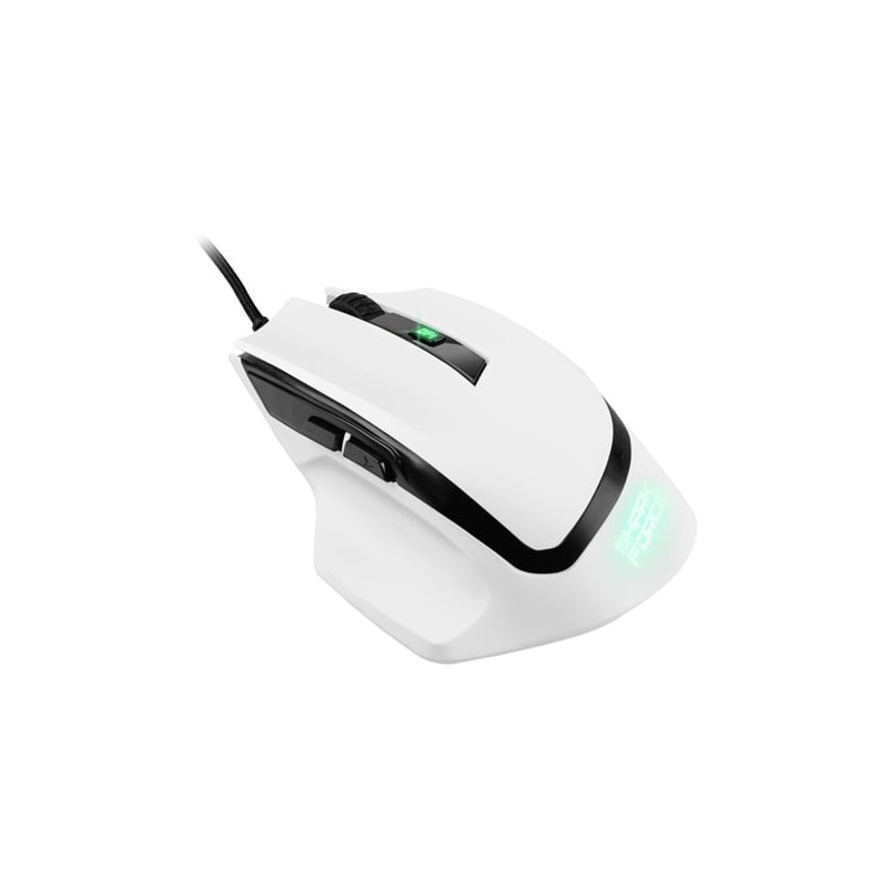 Mouse sharkoon shark force ii bianco opt u [4044951030446]