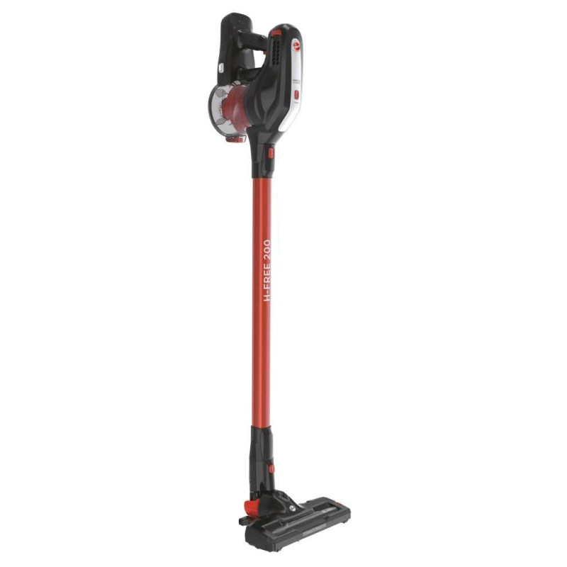 Aspirapolvere hoover hf222axl a batteria nero rosso [39400925]