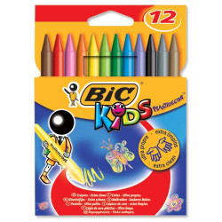 Astuccio 12 pastelli kids plastidecor bic [829770]