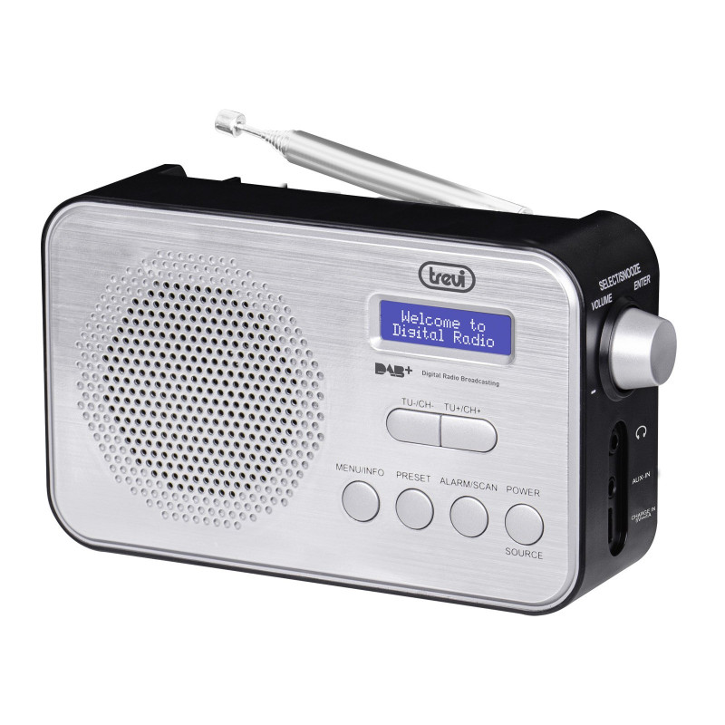 Radio portatile xjump dab 7f92 r nera bianco [0da7f9200]