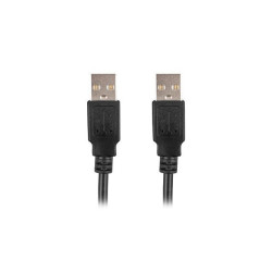Cavo usb landberg usb-a m/m 2.0 1.8m nero