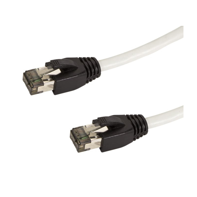 Cavo di rete logilink in rame cat. 8.1 sftp lszh 1,0 m grigio