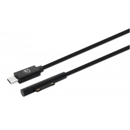 Cavo usb-c a surface manhattan 353632 1,8m nero
