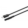 Cavo usb-c a surface manhattan 353632 1,8m nero