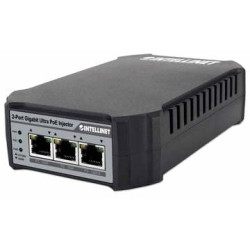 Extender intellinet gigabit 2 porte ultra poe per esterno antivandalo
