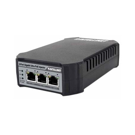 Extender intellinet gigabit 2 porte ultra poe per esterno antivandalo