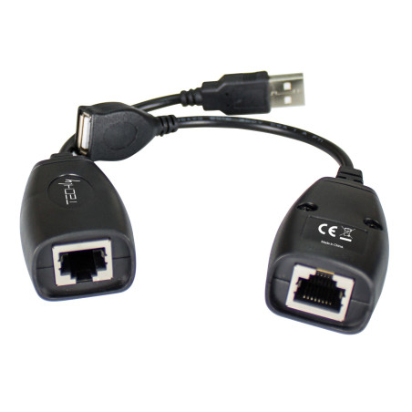 Extender usb su lan techly usb cat.5e/6 50m
