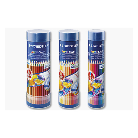 Astuccio 24 matite colorate 144 aquarell noris club staedtler [14410nc24]
