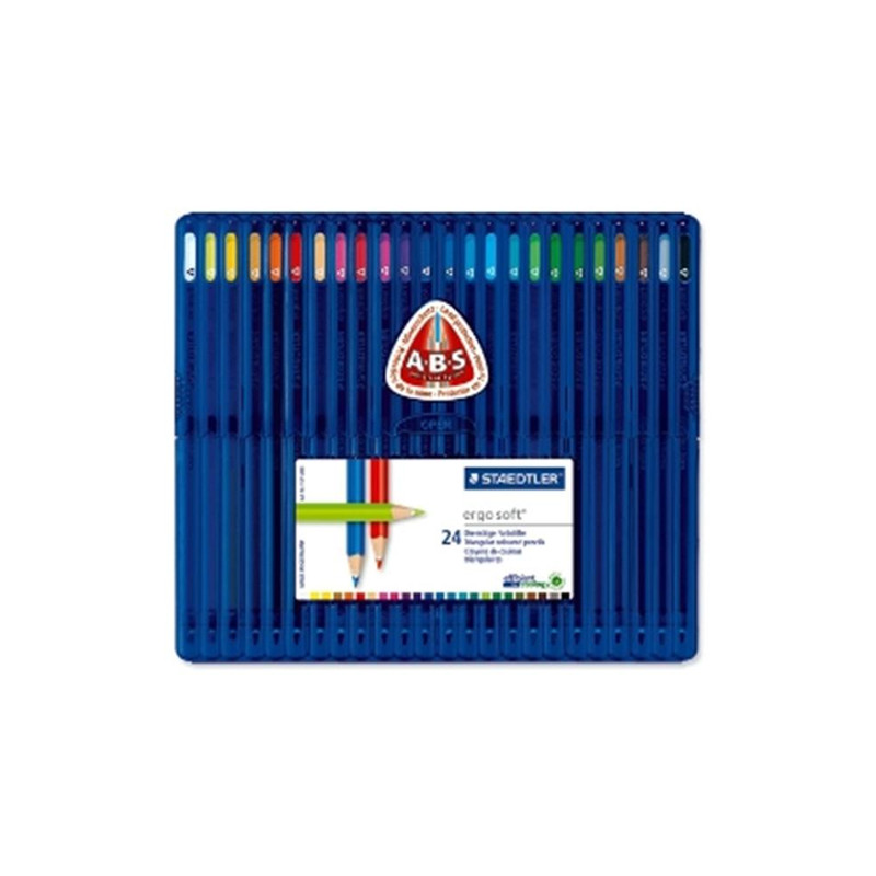 Astuccio 24 matite colorate ergosoft staedtler [157 sb24]