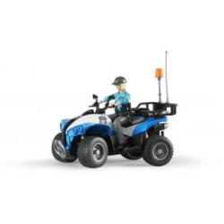 Quad bruder 63010 quad polizia con la poliziotta [63010]