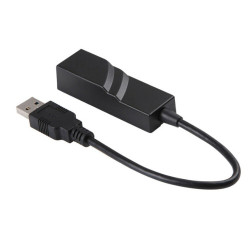 Adattatore di rete usb hama usb 2.0 accoppiamento rj45, presa usb-al