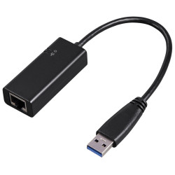 Adattatore di rete usb hama usb 3.0 accoppiamento rj45, presa usb-a