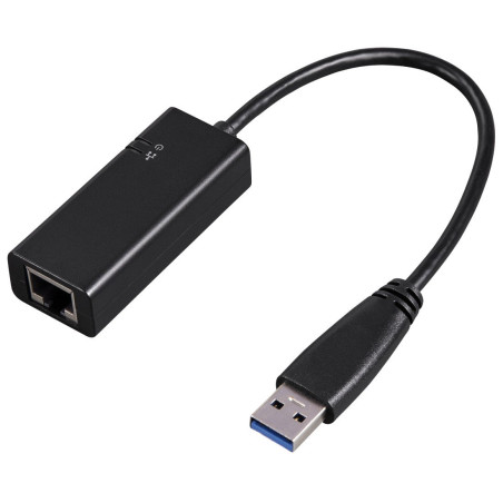Adattatore di rete usb hama usb 3.0 accoppiamento rj45, presa usb-a