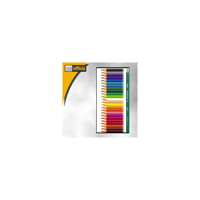 Astuccio 24 matite kids evolution bic [829733]