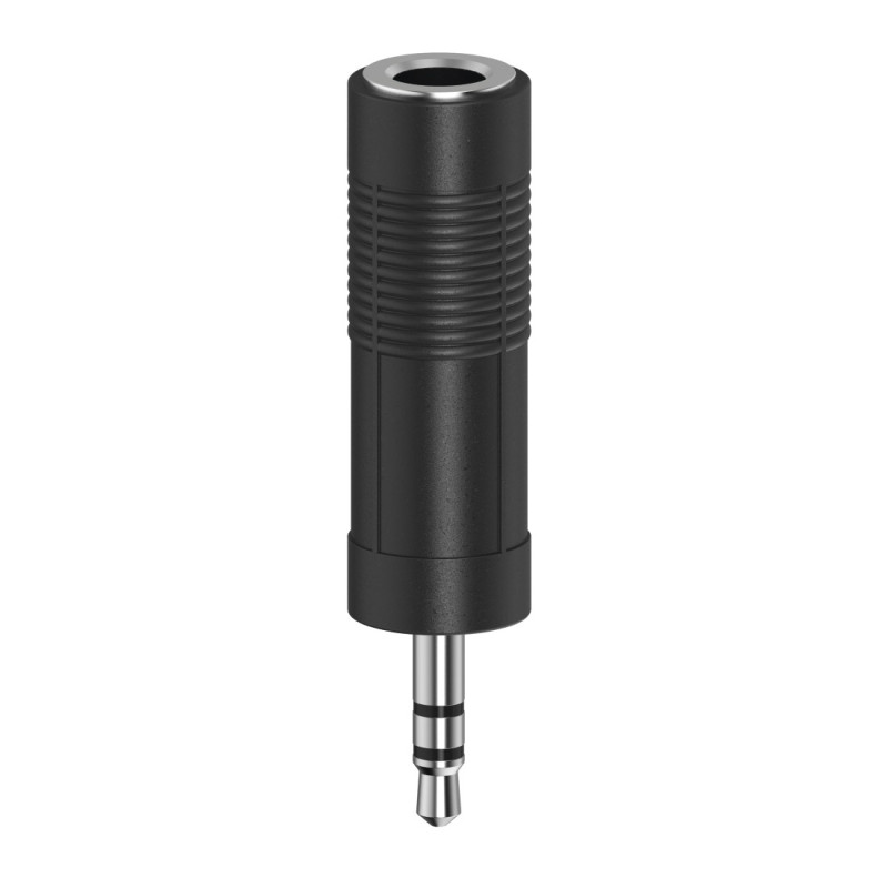 Adattatore audio hama spina jack da 3.5mm/presa jack da 6.3mm stereo