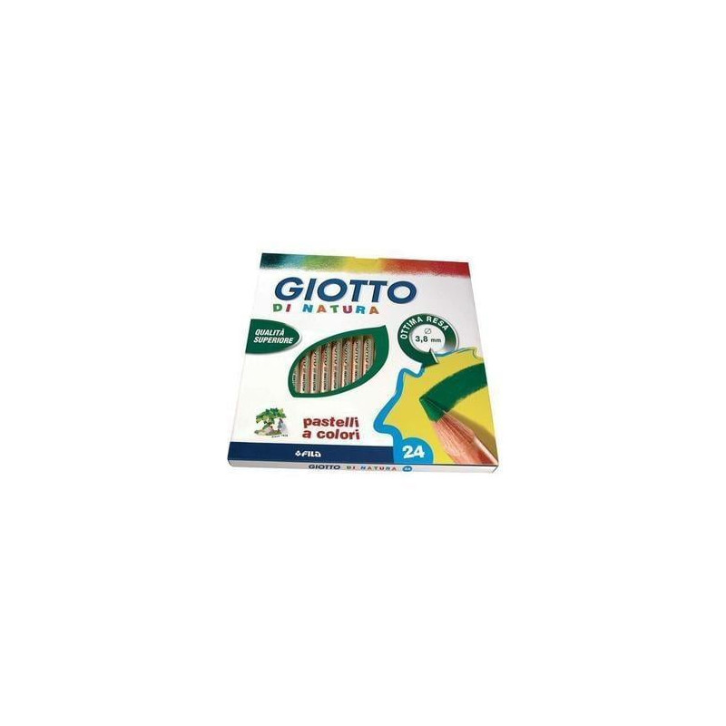 Astuccio 24 pastelli giotto di natura [240700]