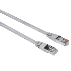 Cavo di rete hama 8p8c m (rj 45) cat 5e utp 5 metri grigio sfuso
