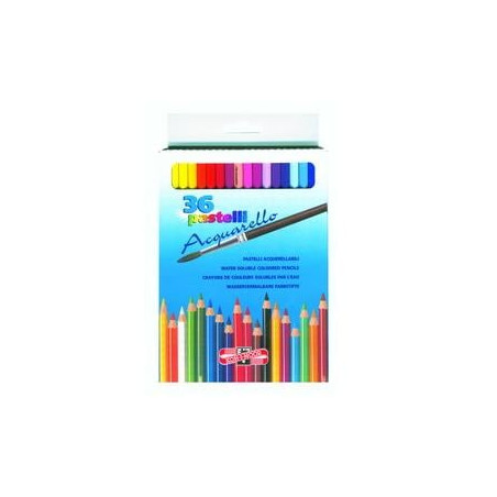Astuccio 36 matite colorate acquarello kohinoor [h2141]