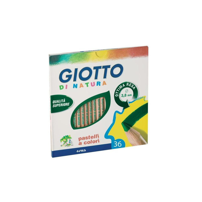 Astuccio 36 pastelli giotto di natura [240800]