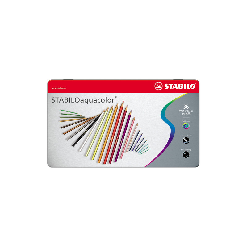 Astuccio 36 pastelli stabilo aquacolor 1636 [1636-5]