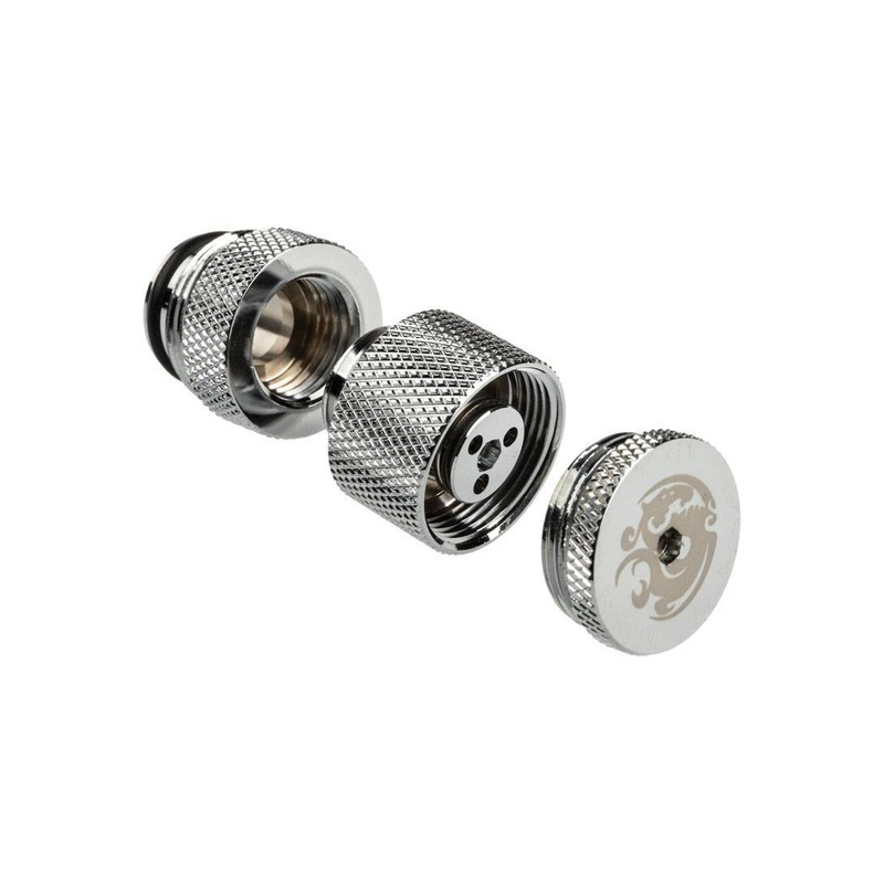 Raccordo watercooling bitspower g1/4 pollici ag - argento