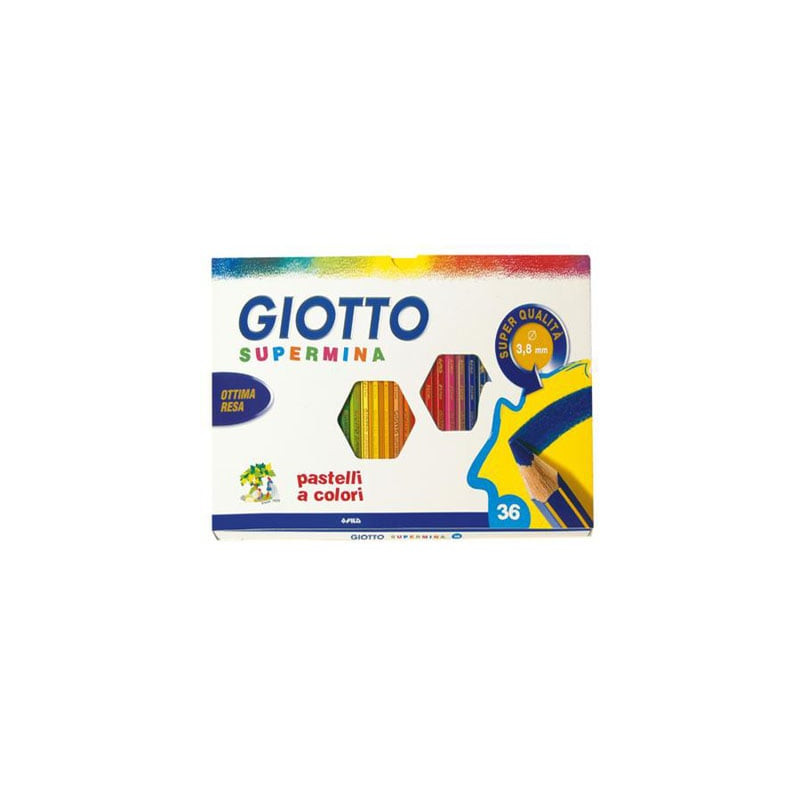 Astuccio 36 pastelli supermina giotto [235900]
