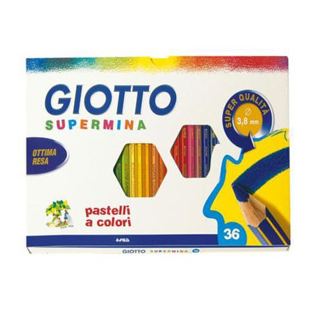 Astuccio 36 pastelli supermina giotto [235900]