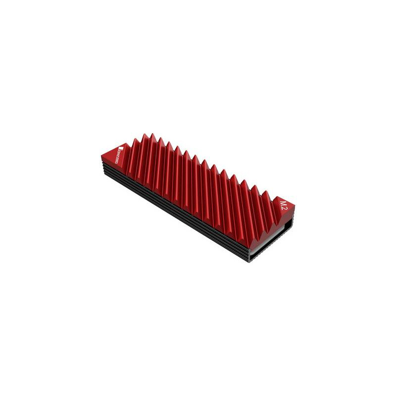 Dissipatore ssd jonsbo m. 2-3 m.2 ssd colore-rosso