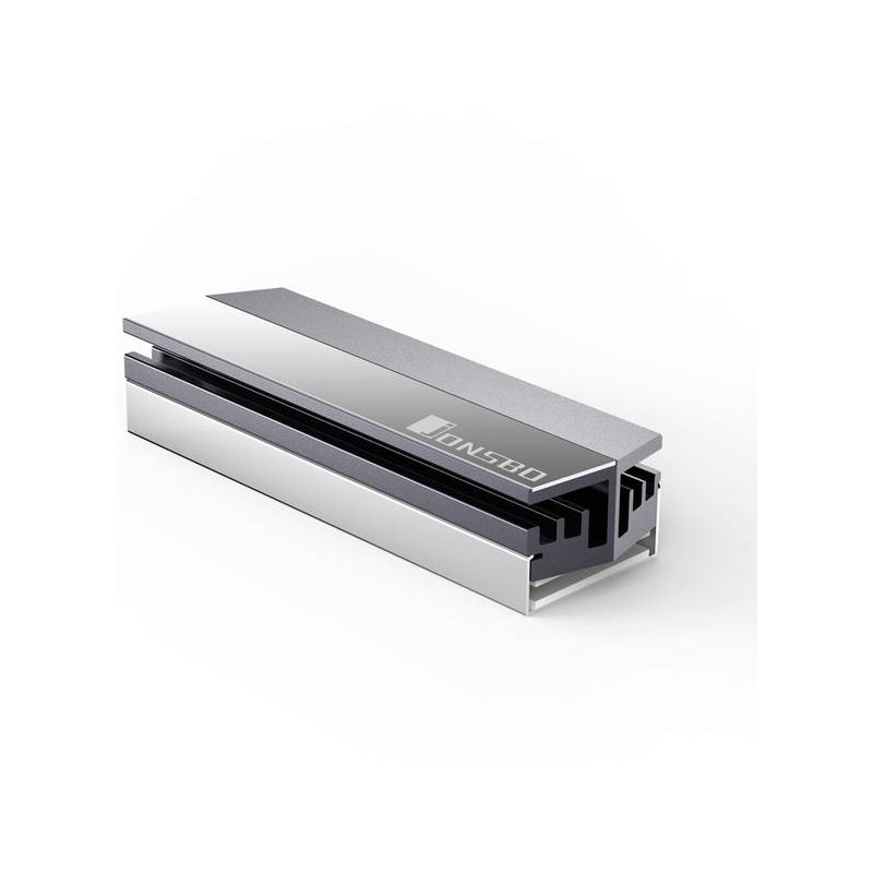 Dissipatore ssd jonsbo m.2 ssd passivo - grigio