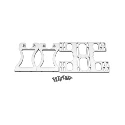 Supporto pompa watercooling verticale singularity protium e agb argento