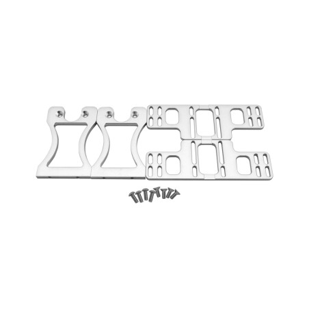 Supporto pompa watercooling verticale singularity protium e agb argento