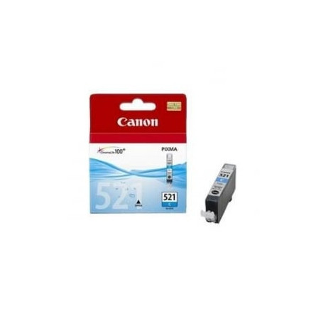 Cartuccia canon cli-521c ink jet ciano (x) ciano cromavita 100+.contenuto: