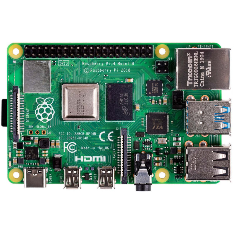 Scheda madre raspberry pi 4b 4gb ram [raspberry-pi-4-4gb]