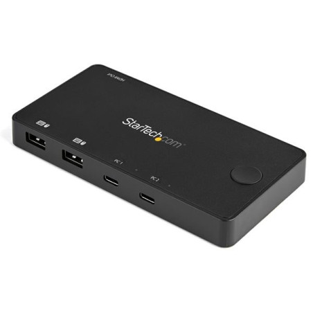 Switch startech 2 port usb c kvm - 4k 60hz hdmi - compact