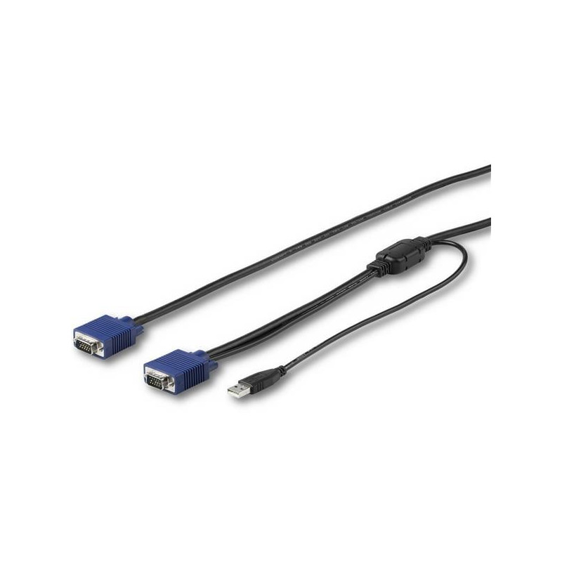 Cavo kvm startech usb/vga usb per console montabile 3m [rkconsuv10