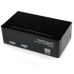 Switch startech kvm usb professionale a 2 porte con cavi [sv231usbgb]