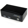 Switch startech kvm usb professionale a 2 porte con cavi [sv231usbgb]