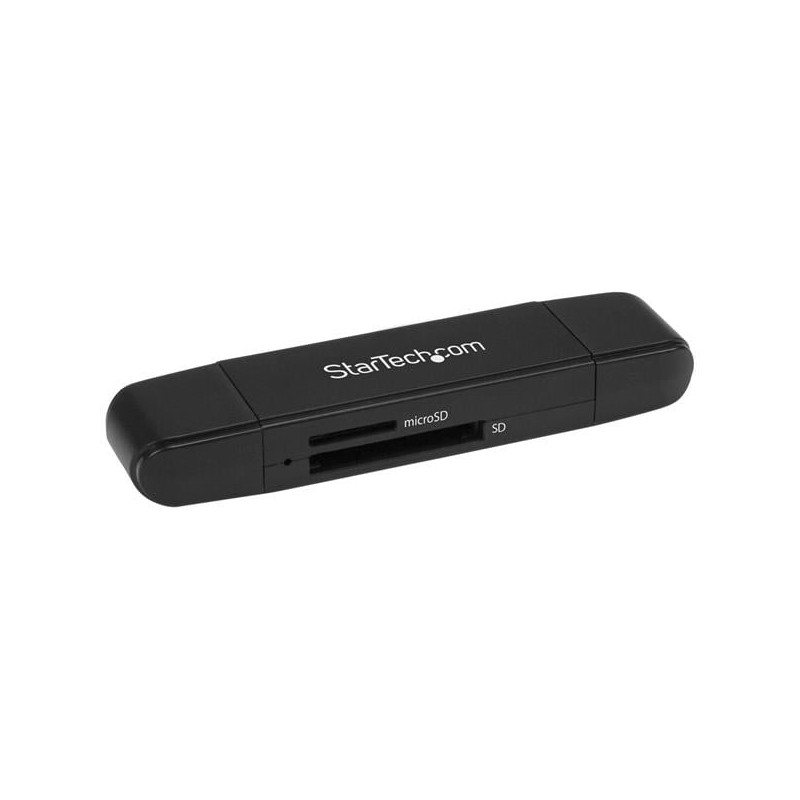 Card reader usb startech usb-c per schede memoria sd e microsd