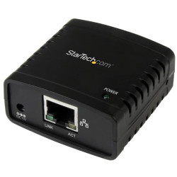 Server di rete startech per stampante ethernet 10/100mbps usb 2.0
