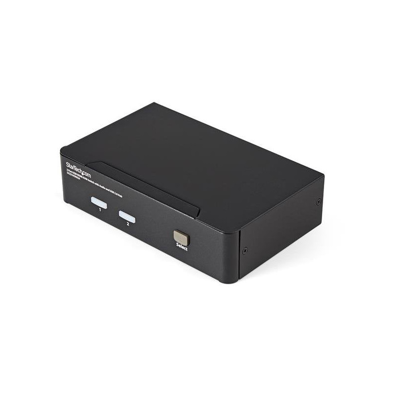 Switch kvm startech.com hdmi usb 2 porte con audio e hub usb 2.0
