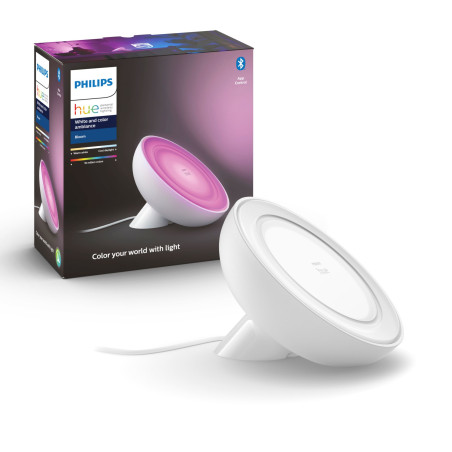 Lampada da tavolo led philips hue bloom 7.1w bianco [929002375901]