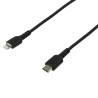 Cavo startech usb-c lightning per iphone/ipad/ipod 2m nero [rusbcltmm2mb]